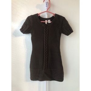 Old Navy Brown Sweater Dress XS